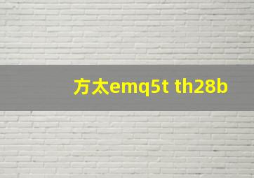 方太emq5t th28b